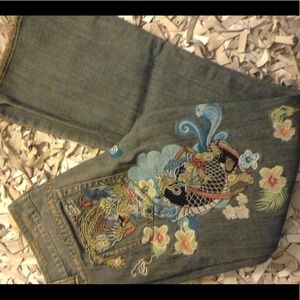 Marlow Vintage Embroidered jeans
